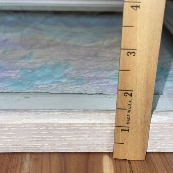 Signed FIGI GRAPHICS PAPER ART-3D Western Cactus - VTG‎ 1990 San Diego Framed - Picture 3 of 14